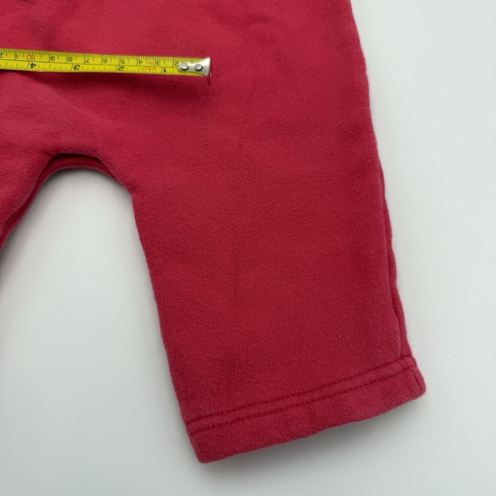 Vtg Carter's 12 Month Pink Overalls Y2K Jumpsuit Springtime Flowers 2 Piece Set - Picture 7 of 10